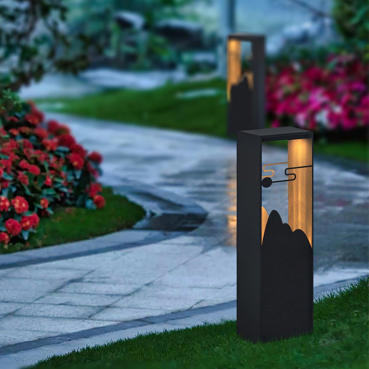 Linkmoon Garden Light with Solar Panel