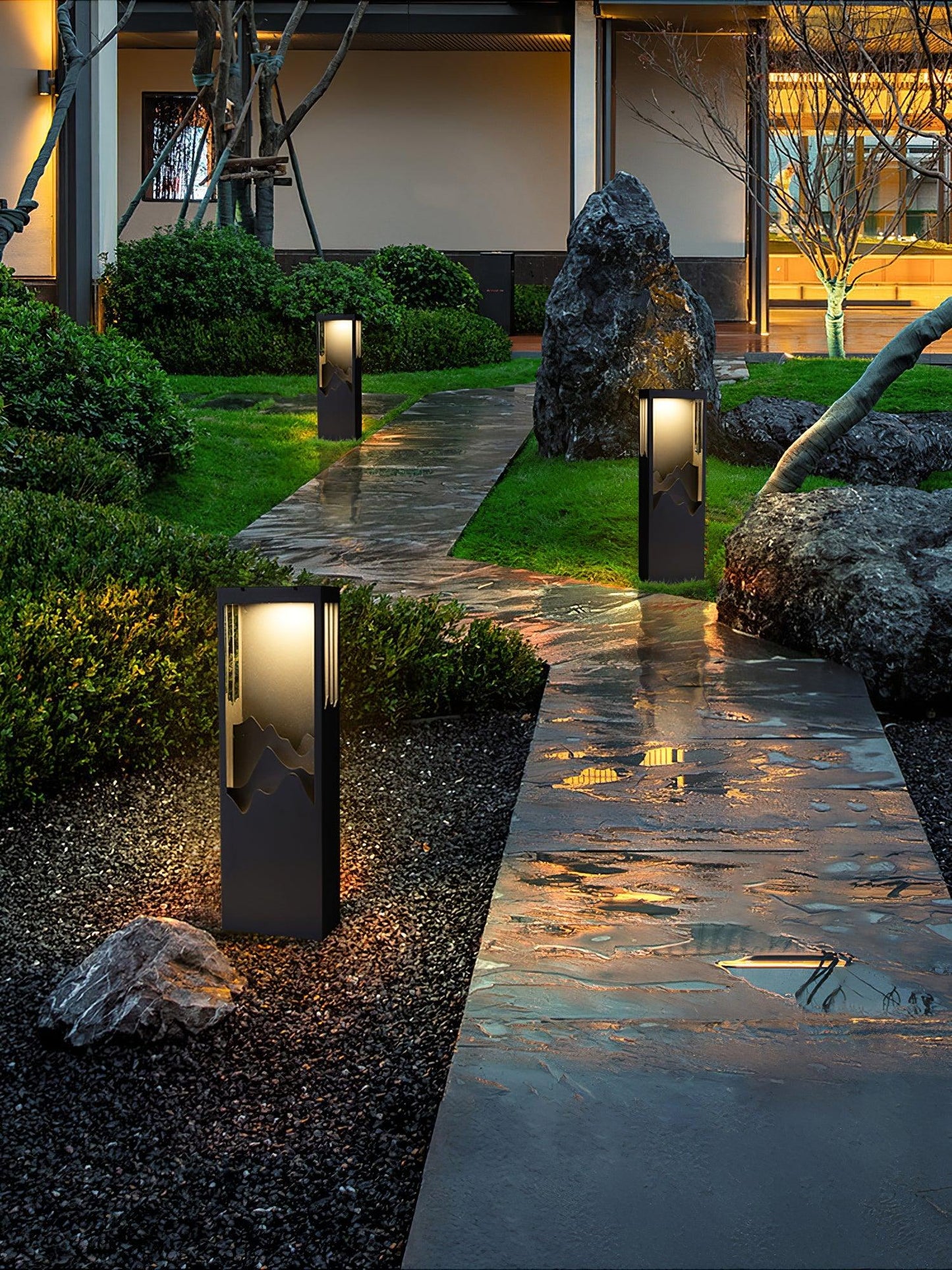 Linkmoon Garden Light with Solar Panel