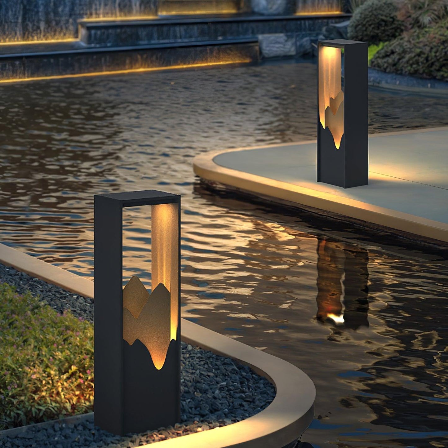 Linkmoon Garden Light with Solar Panel