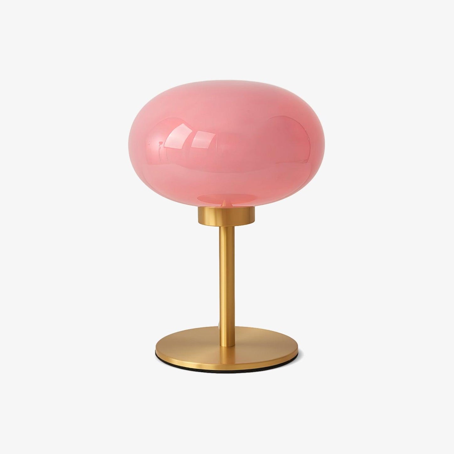 Marshmallow Brass Table Lamp