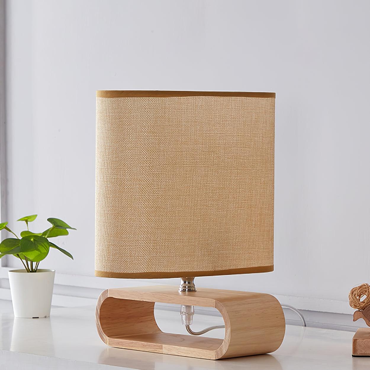 Moti Wood Table Lamp