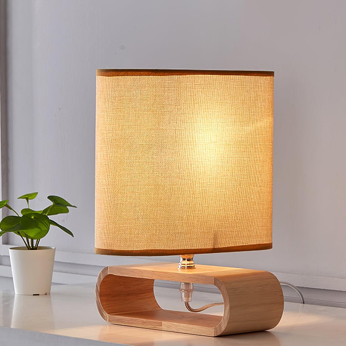 Moti Wood Table Lamp