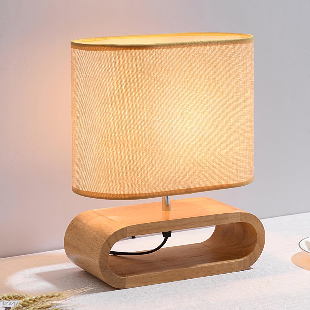 Moti Wood Table Lamp