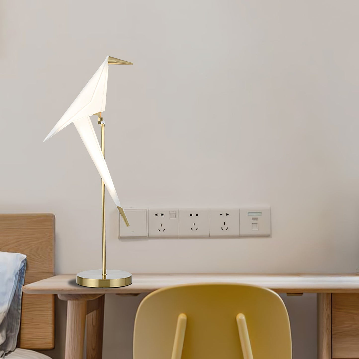 Paper Crane Bird Table lamp