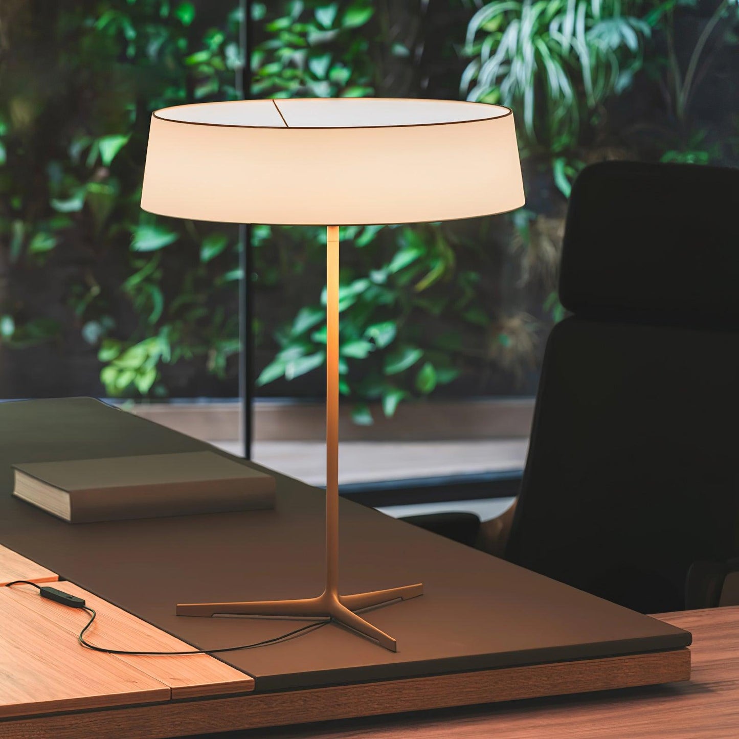 Paper Glow Circular Table Lamp