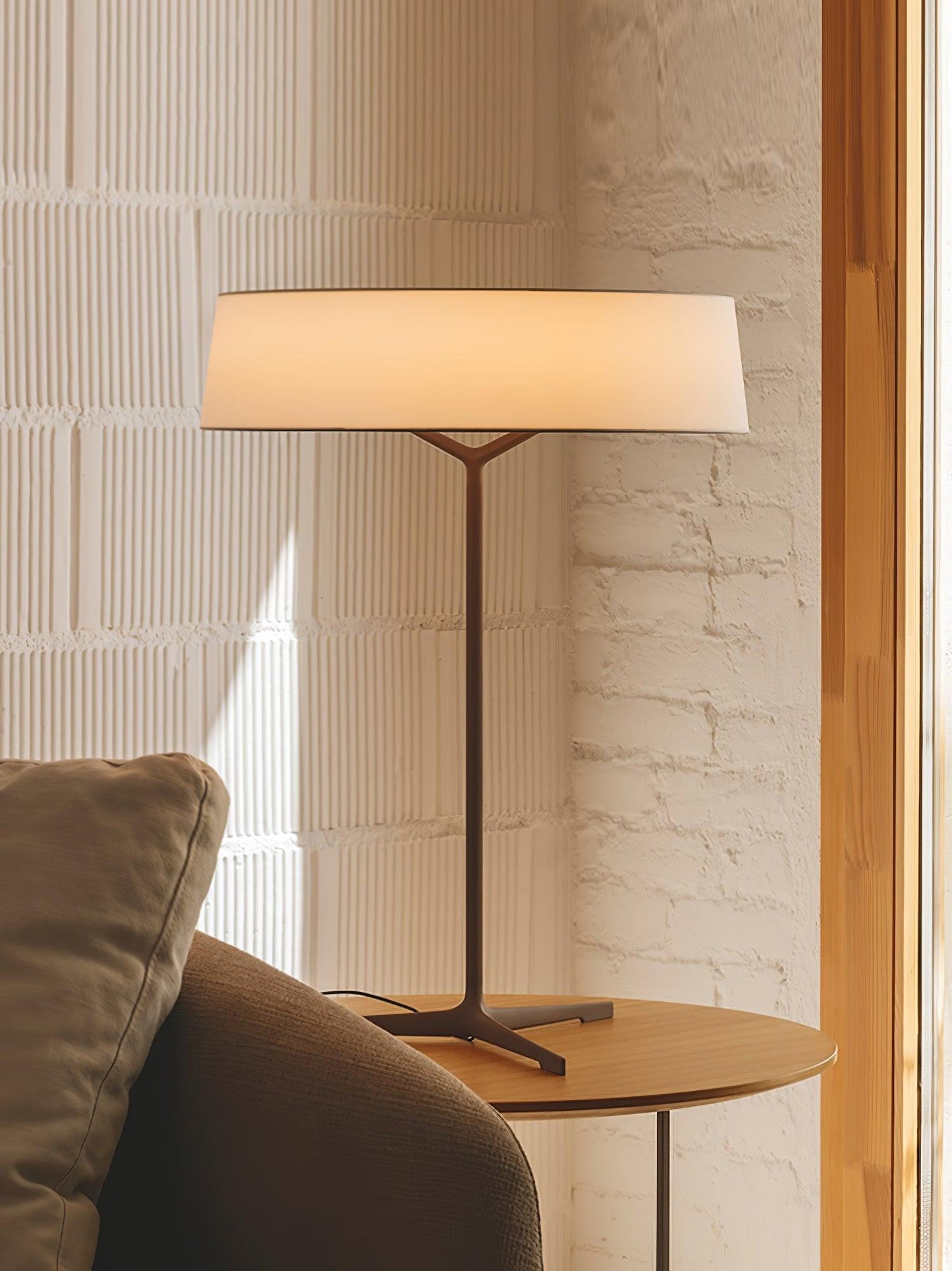 Paper Glow Circular Table Lamp