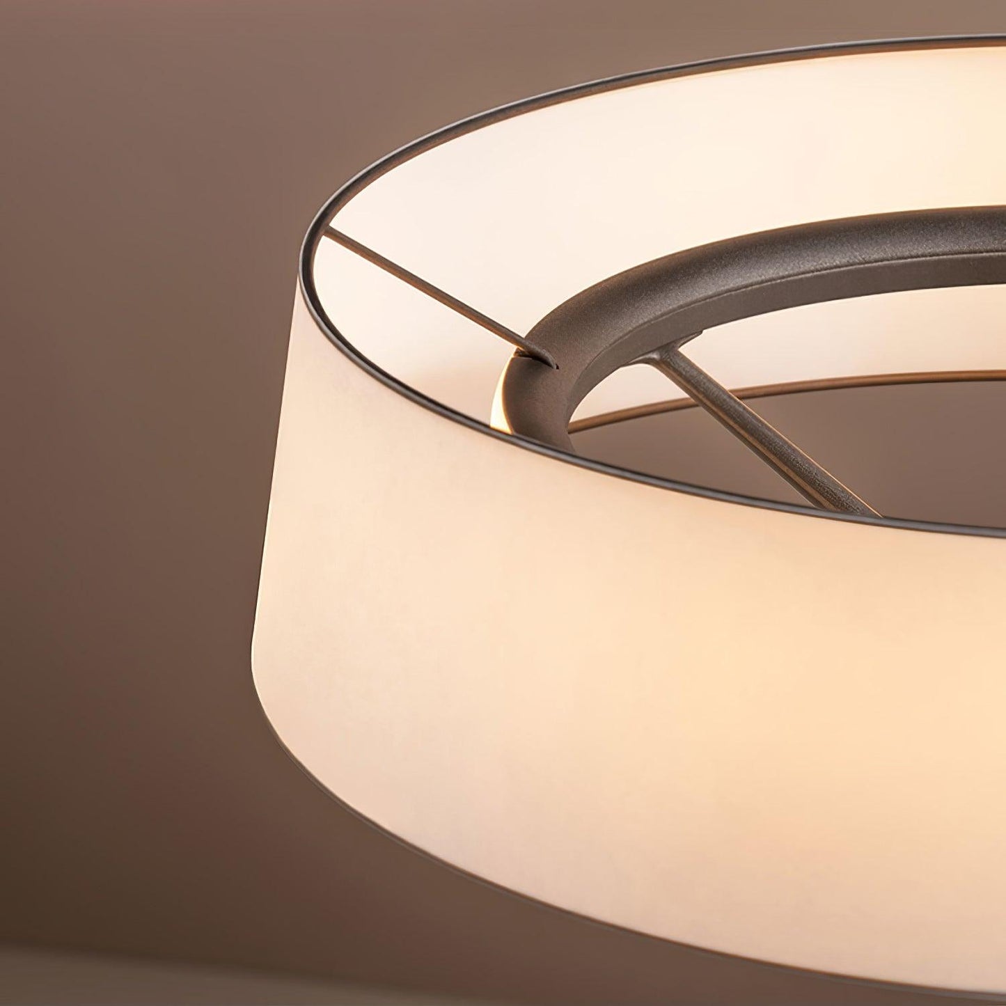 Paper Glow Circular Table Lamp