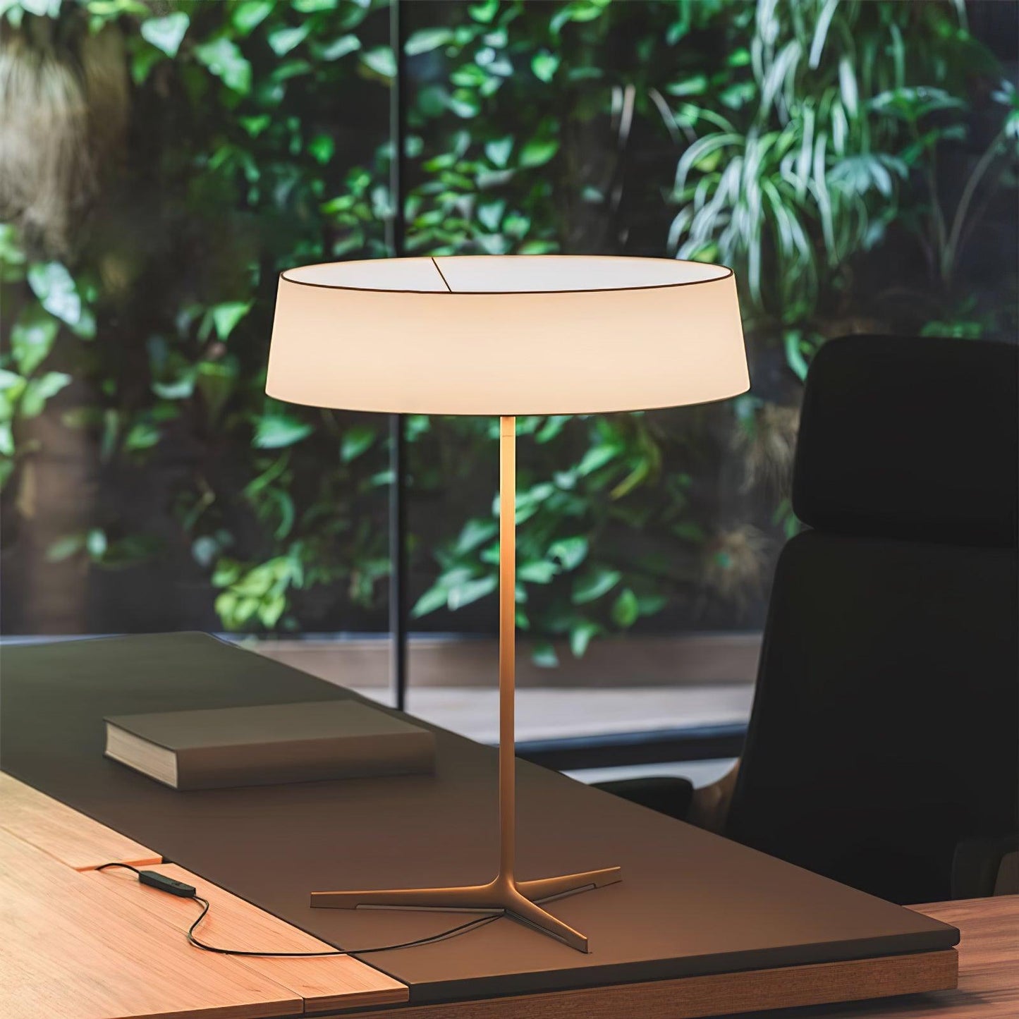 Paper Glow Circular Table Lamp