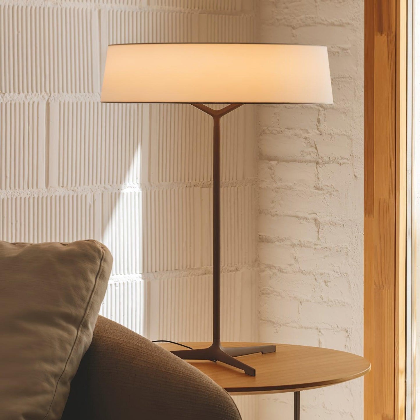 Paper Glow Circular Table Lamp