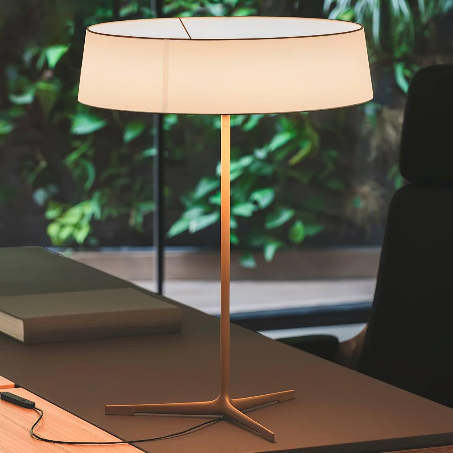 Paper Glow Circular Table Lamp