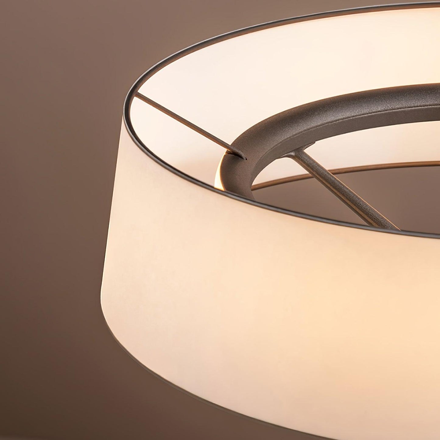 Paper Glow Circular Table Lamp