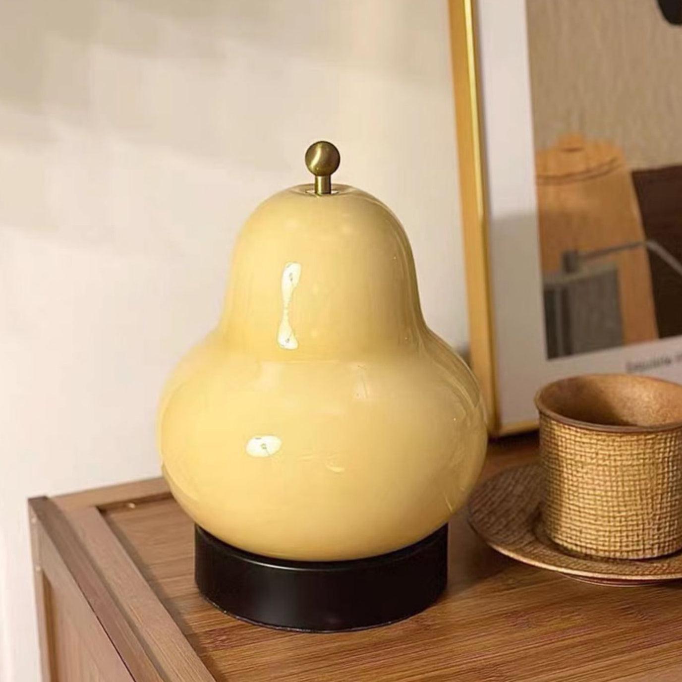 Pear Built-in Battery Table Lamp