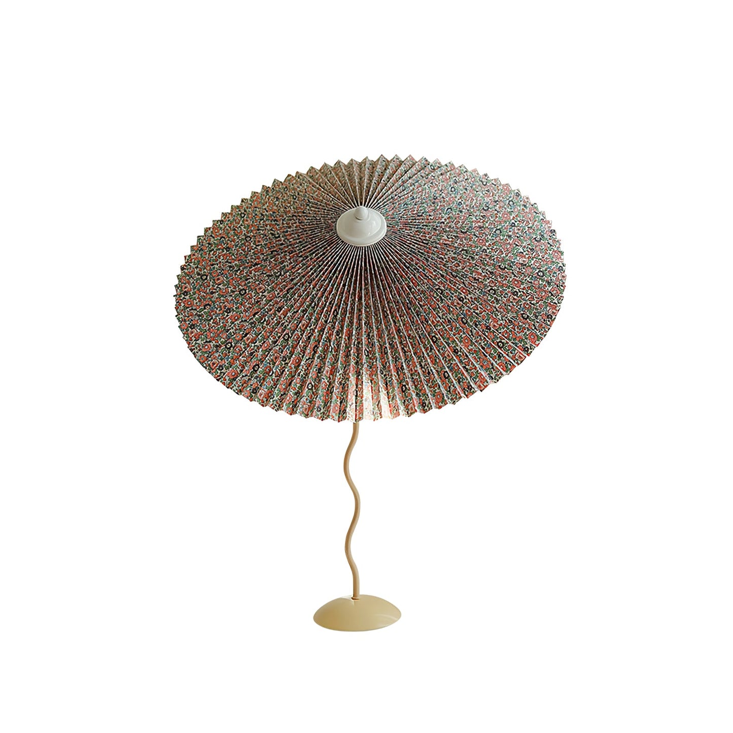 Pleated Hat Table Lamp