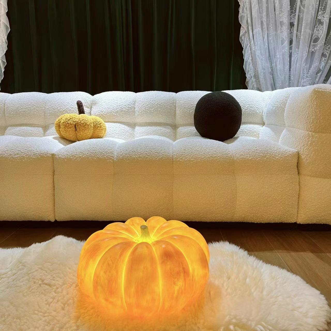 Portable Pumpkin Built-in Battery Table Lamp