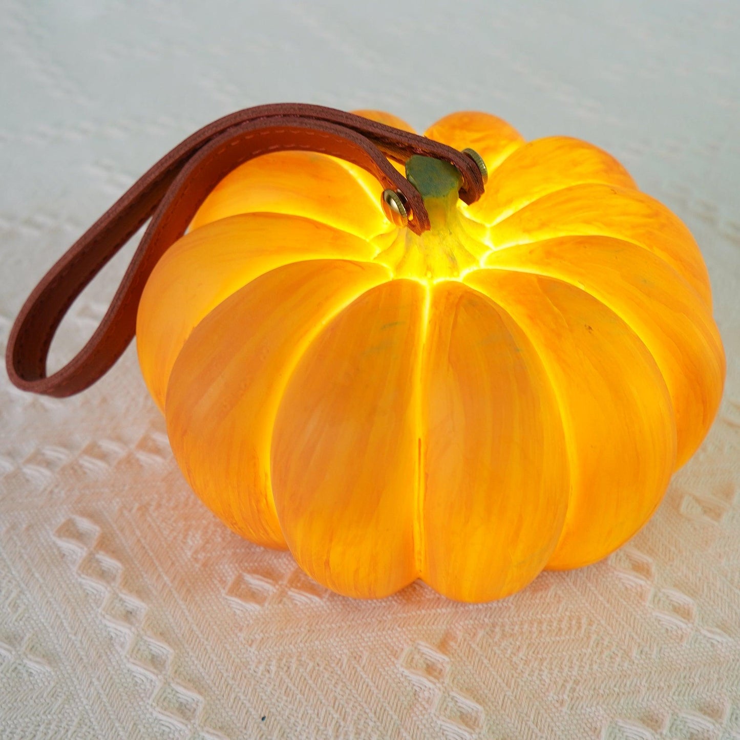 Portable Pumpkin Built-in Battery Table Lamp