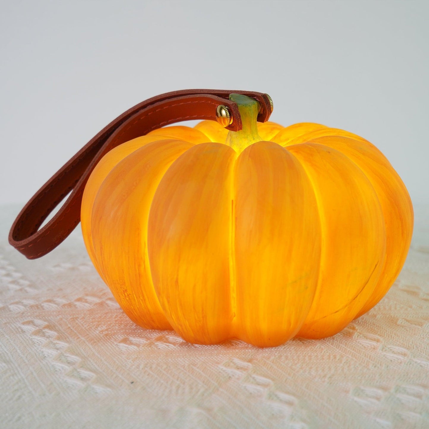 Portable Pumpkin Built-in Battery Table Lamp