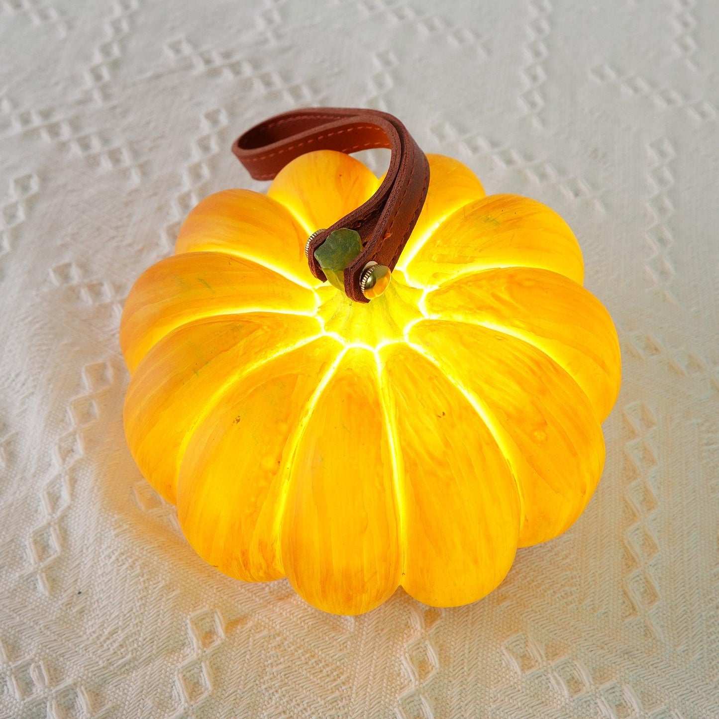 Portable Pumpkin Built-in Battery Table Lamp