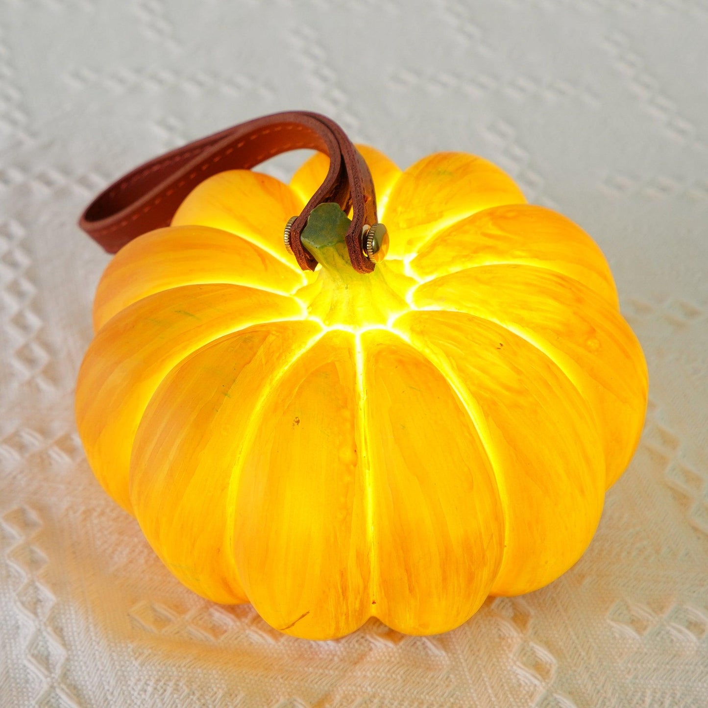 Portable Pumpkin Built-in Battery Table Lamp