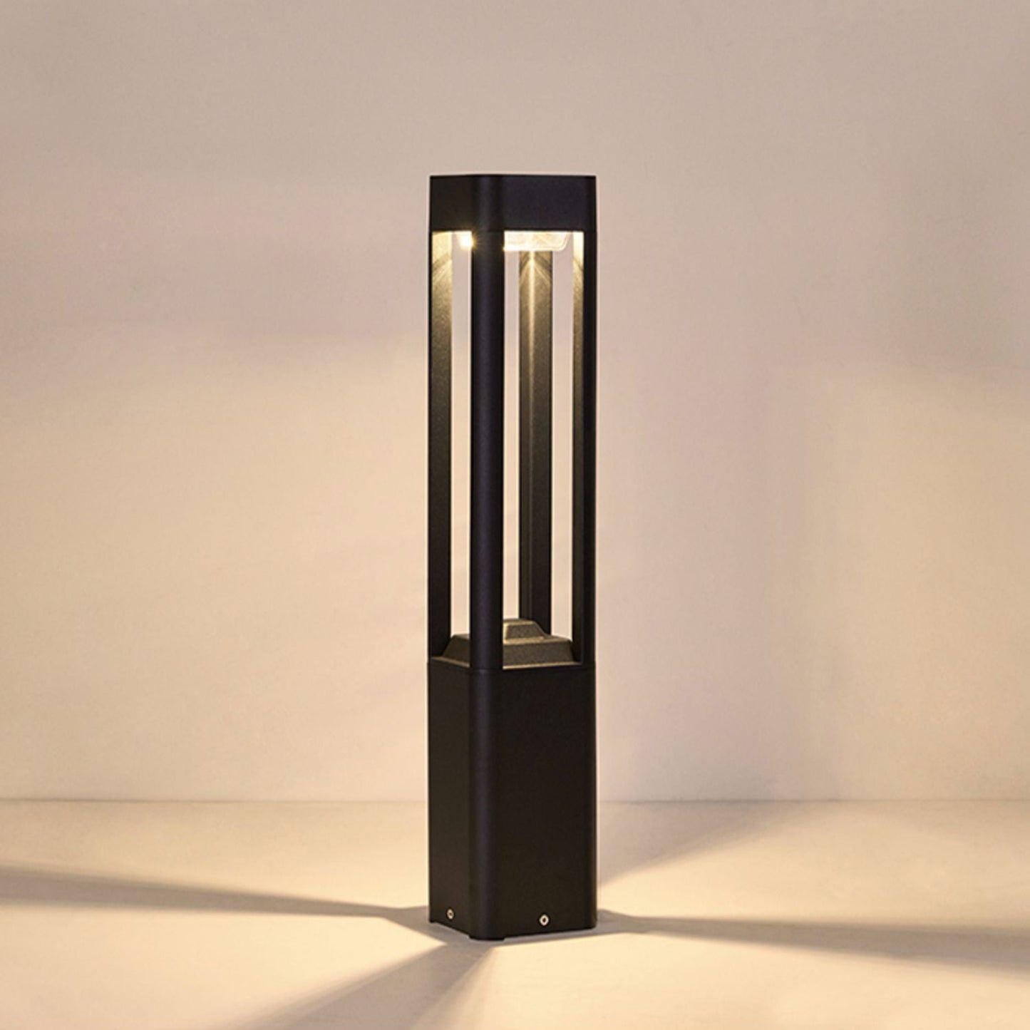 Rectangular Column Garden Light