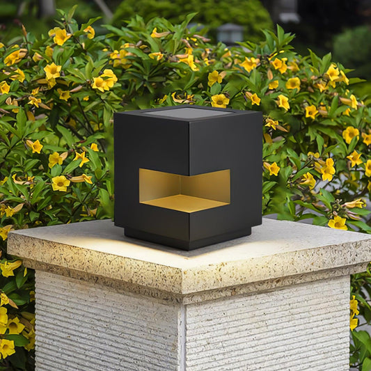 Regular Cube Post Light