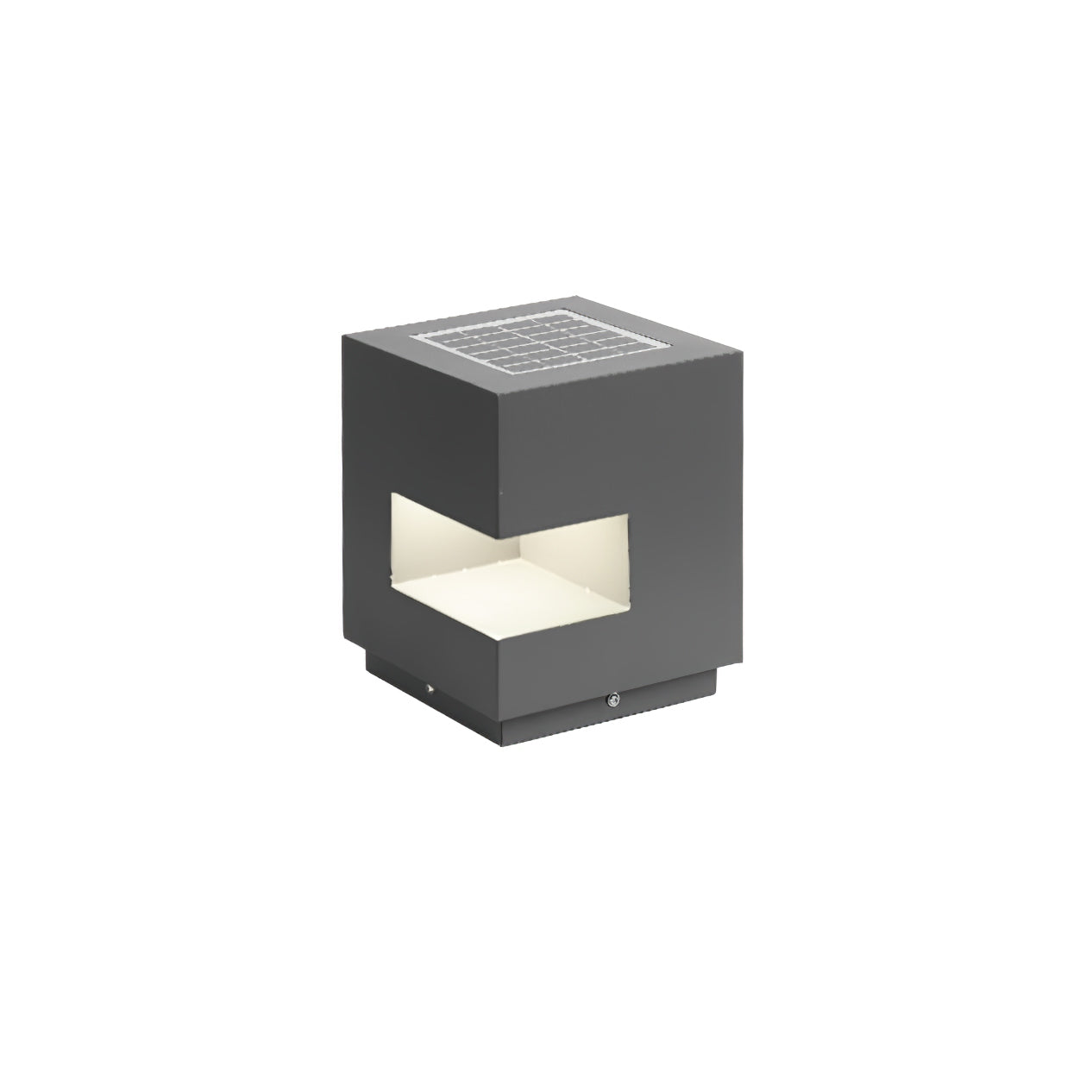 Regular Cube Post Light