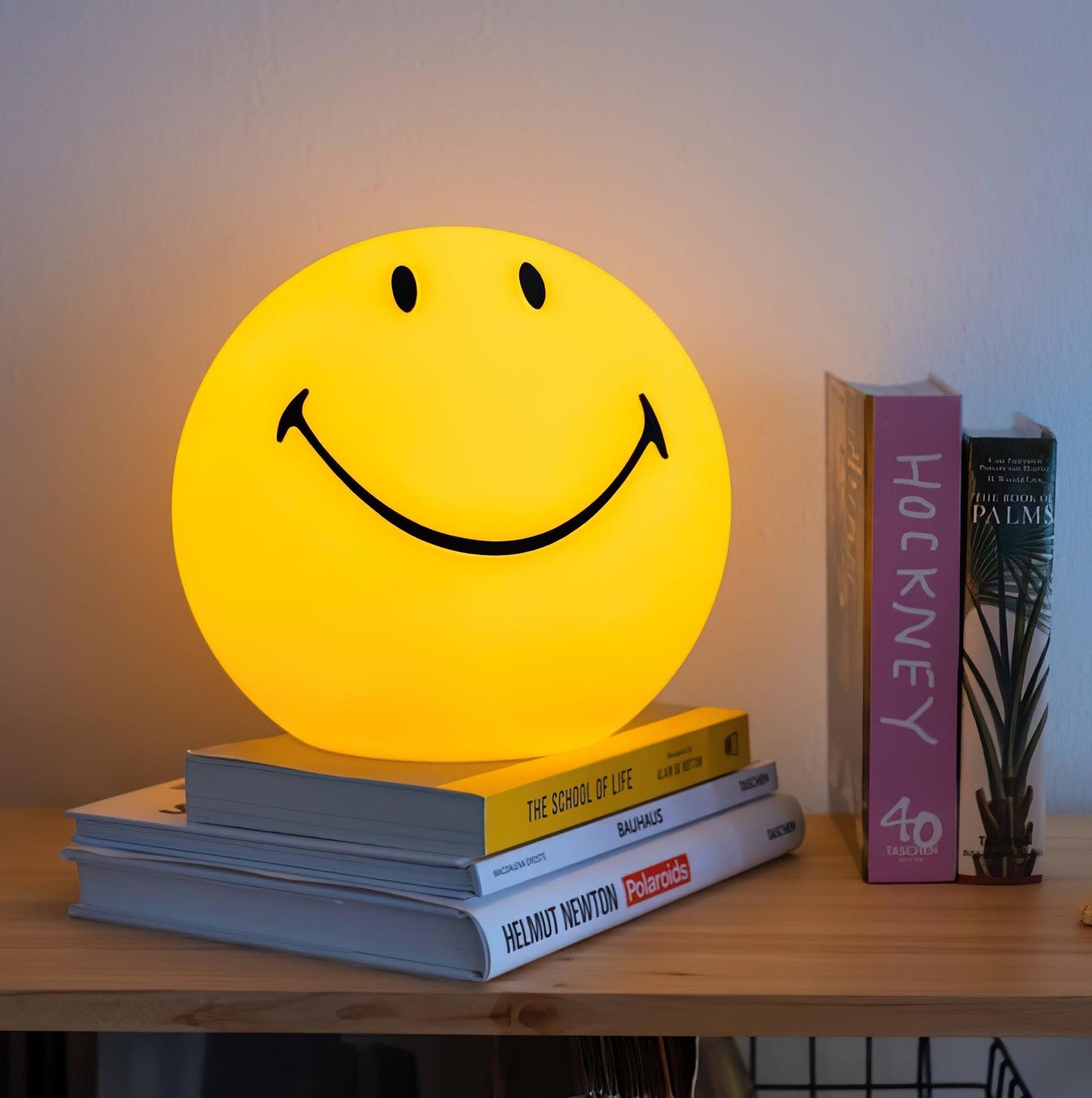 Smiling Rechargeable Built-in Battery Table Lamp