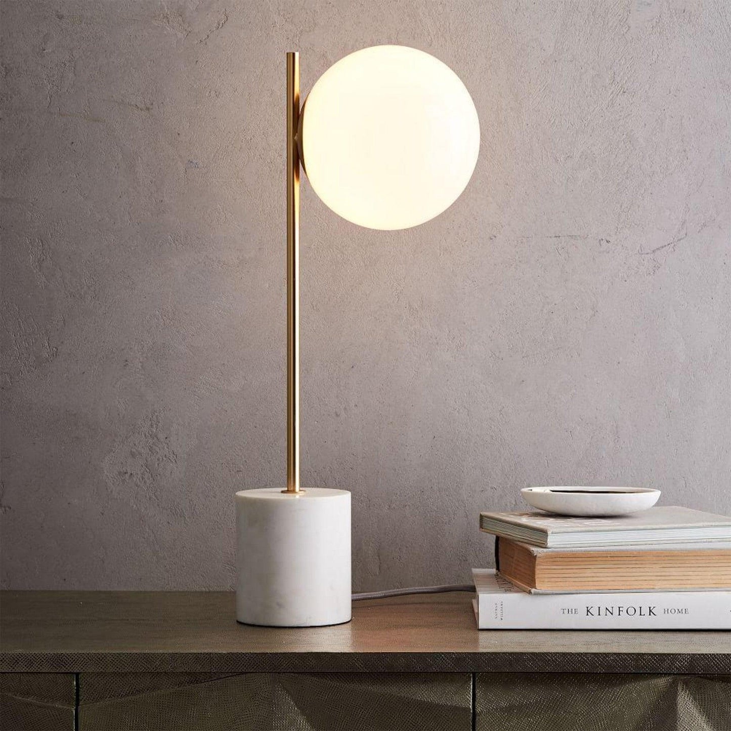 Sphere & Stem Table Lamp