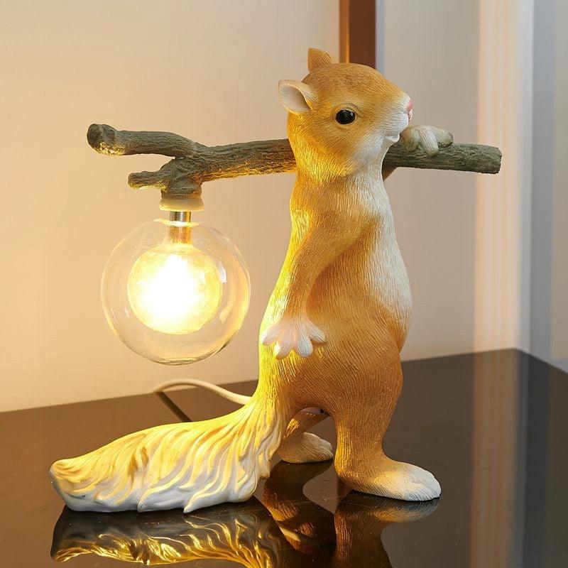 Squirrel Table Lamp