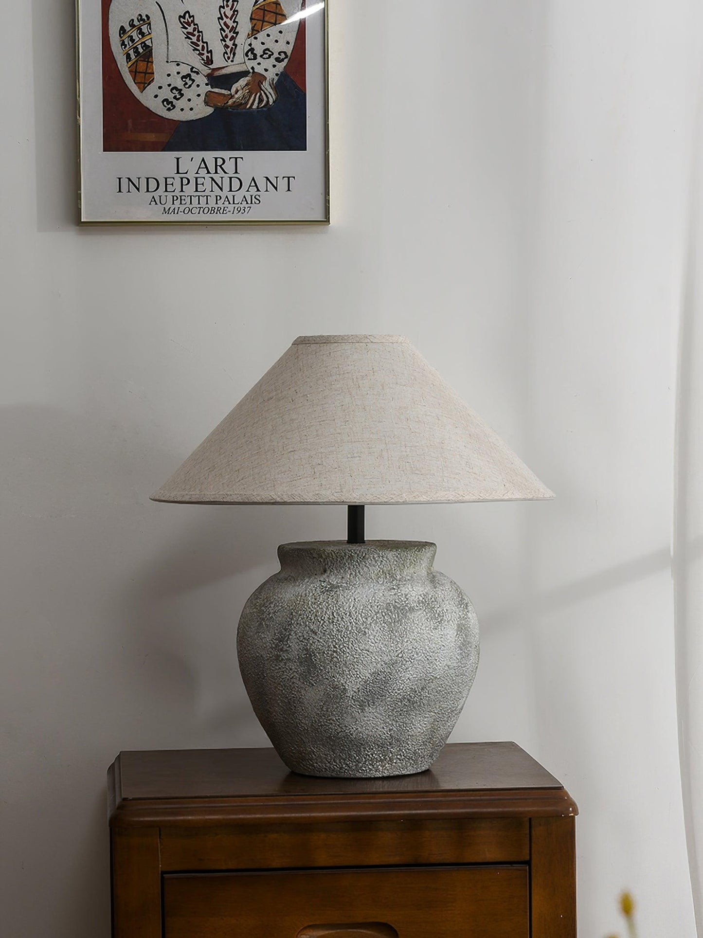 Terra Cotta Etruscan Urn Table Lamp