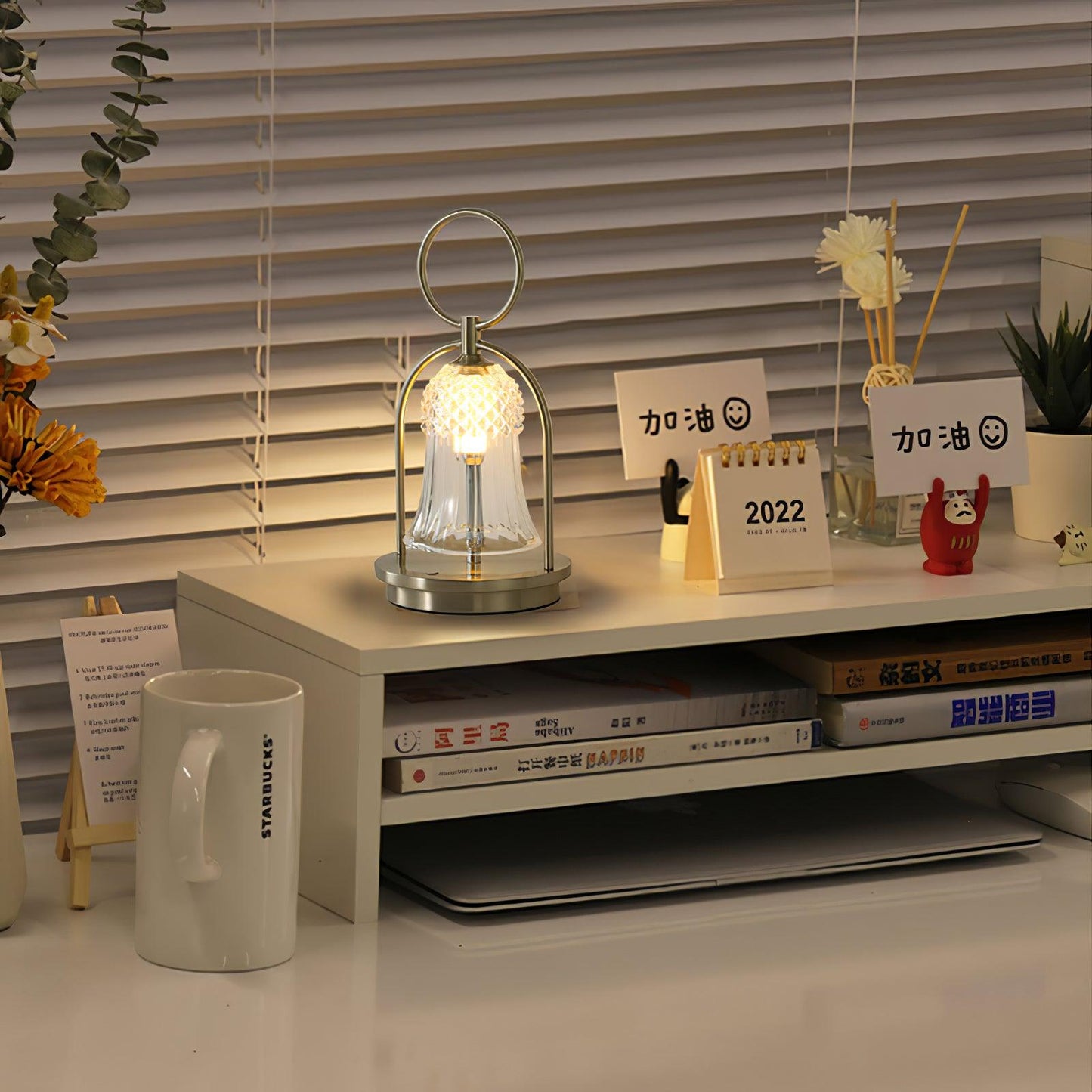 Wind Chime Portable Built-in Battery Table Lamp