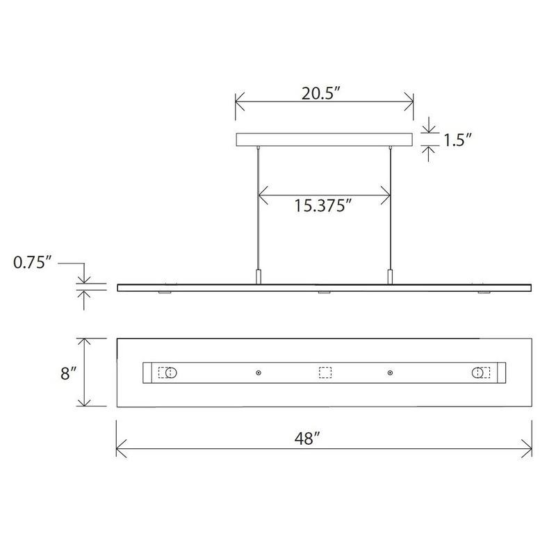 Vix Linear Pendant Light