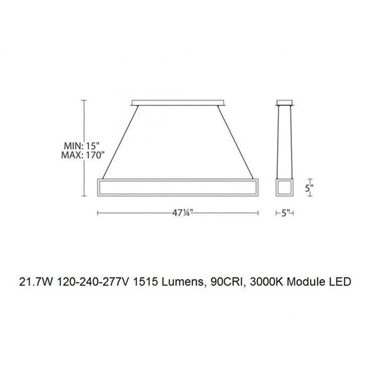 Trick Box LED Pendant Light