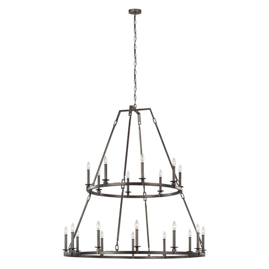 Sean Lavin Landen Two-Tier Chandelier