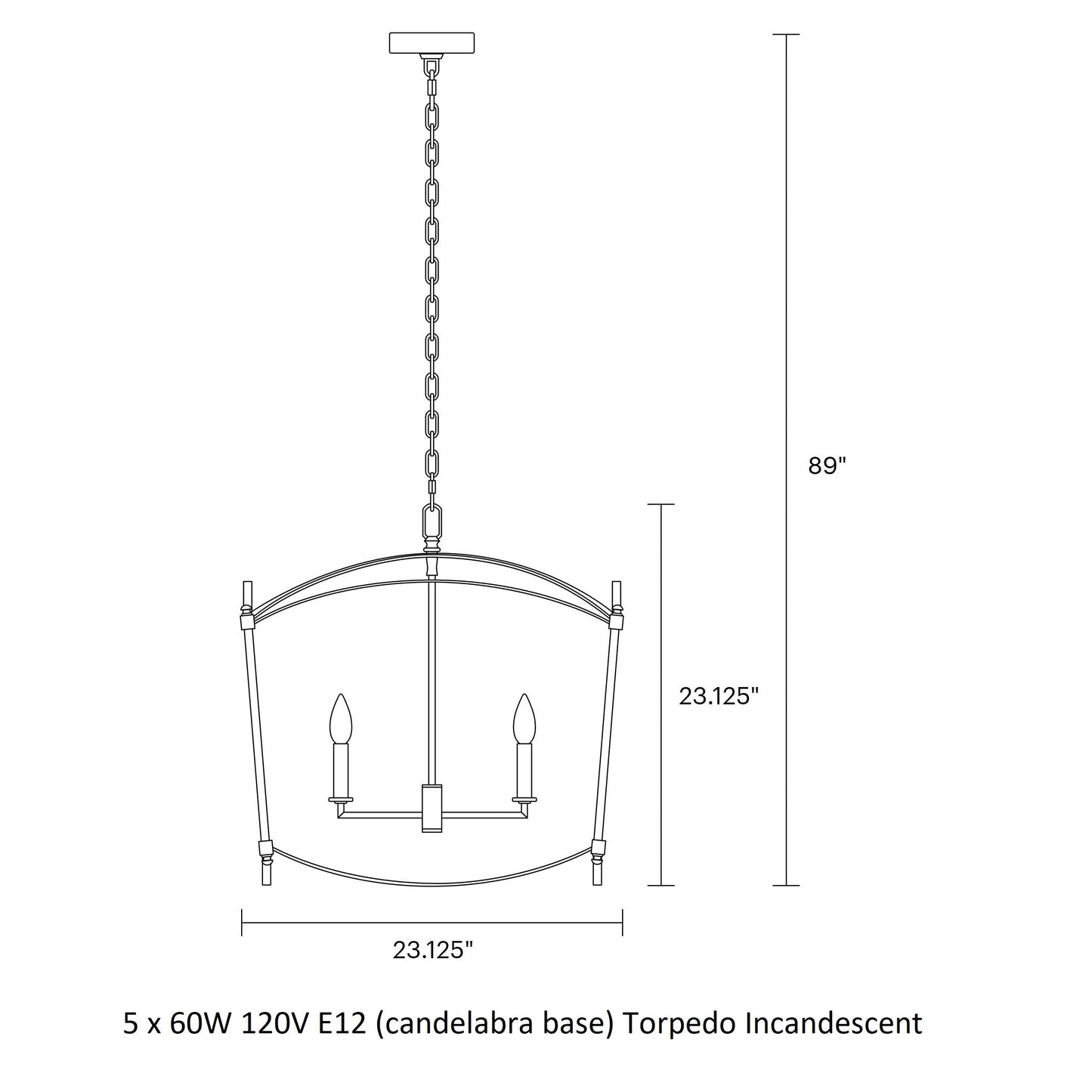 Sean Lavin Thayer F3325 Chandelier