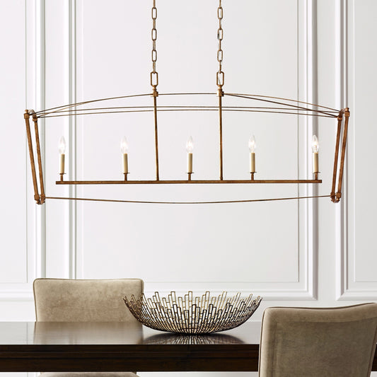 Sean Lavin Thayer Linear Chandelier