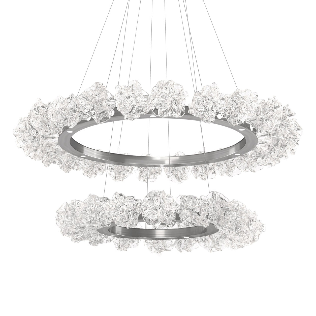 Blossom Two Tier Ring Chandelier