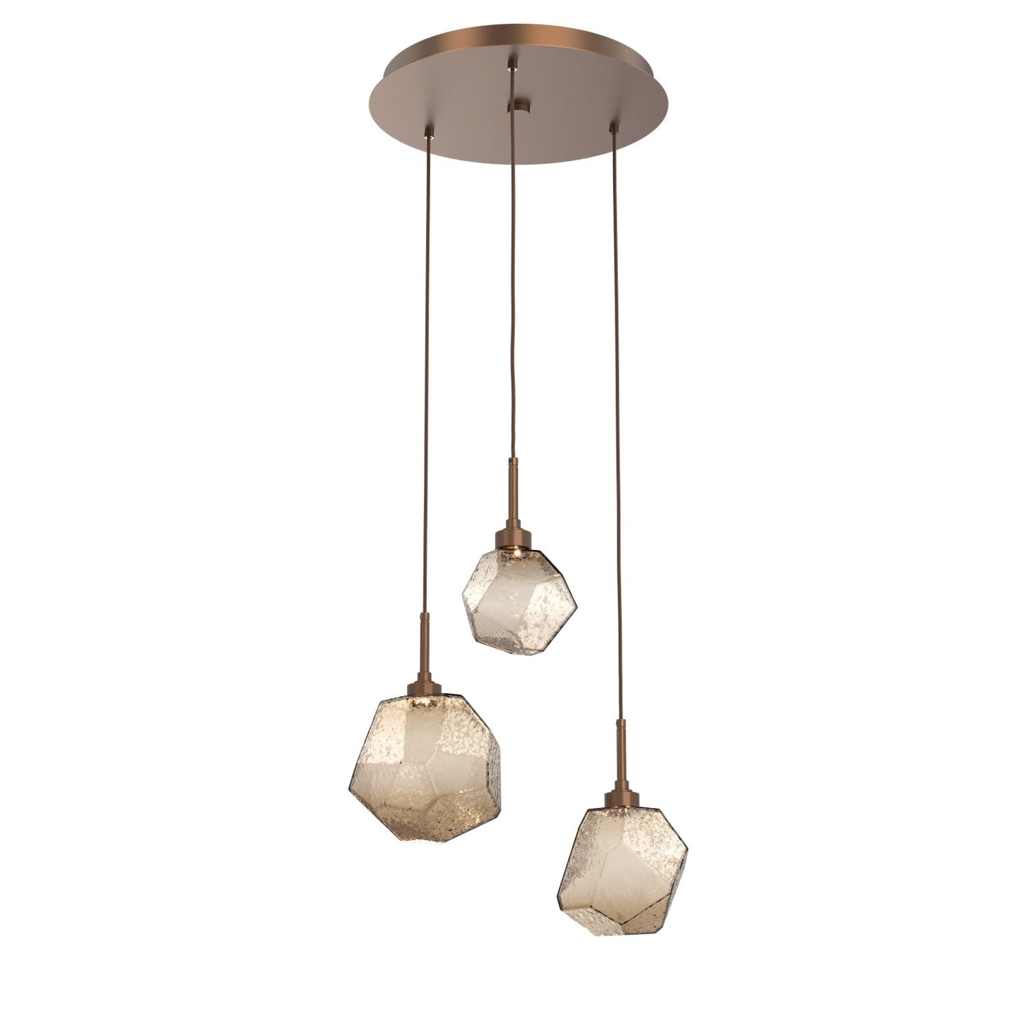 Gem Round Multi-Light Pendant Light