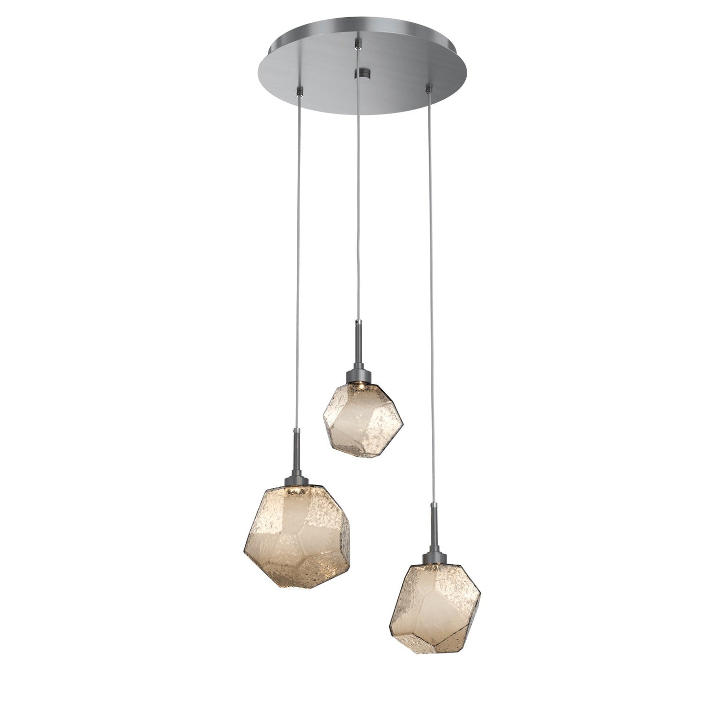 Gem Round Multi-Light Pendant Light