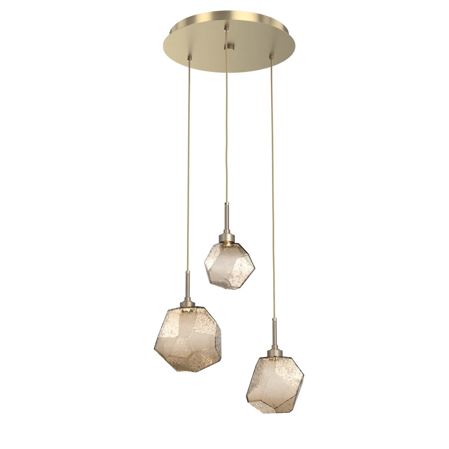 Gem Round Multi-Light Pendant Light