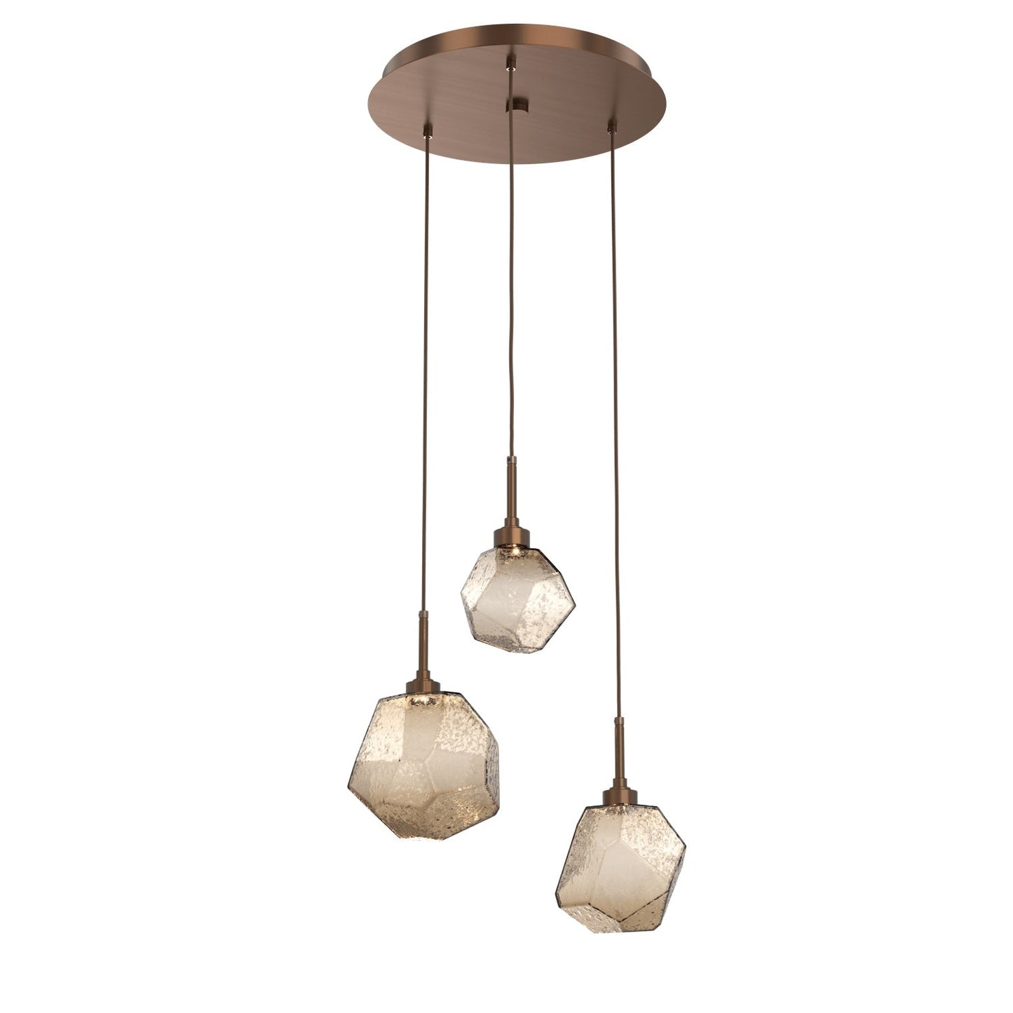 Gem Round Multi-Light Pendant Light