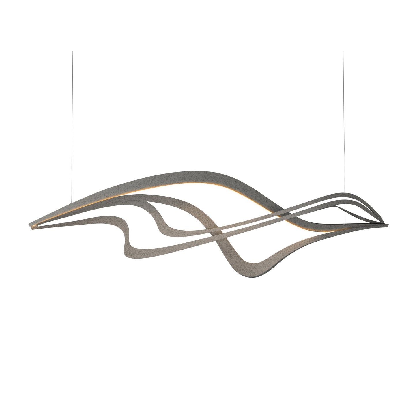 Crossing Waves LED Pendant Light