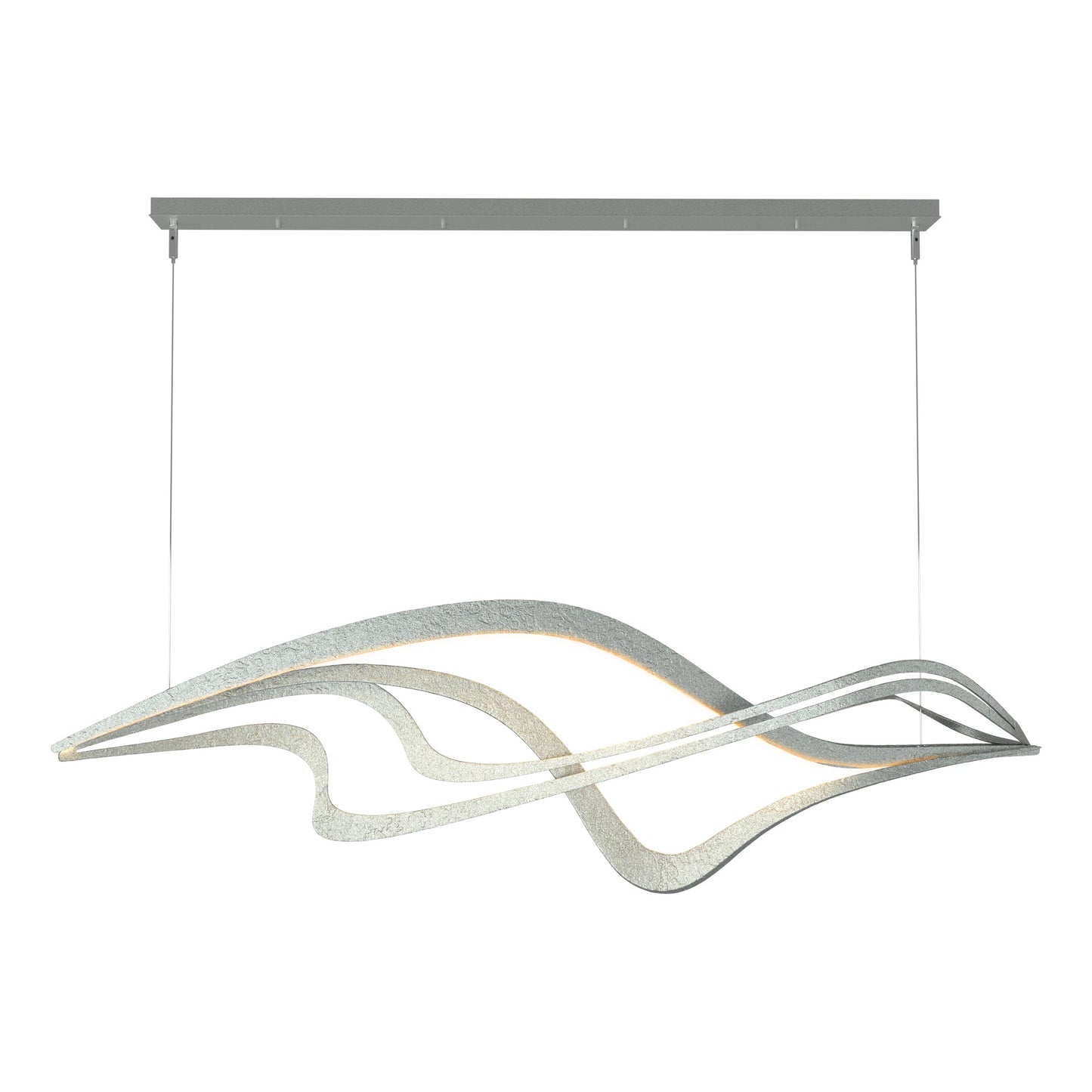 Crossing Waves LED Pendant Light