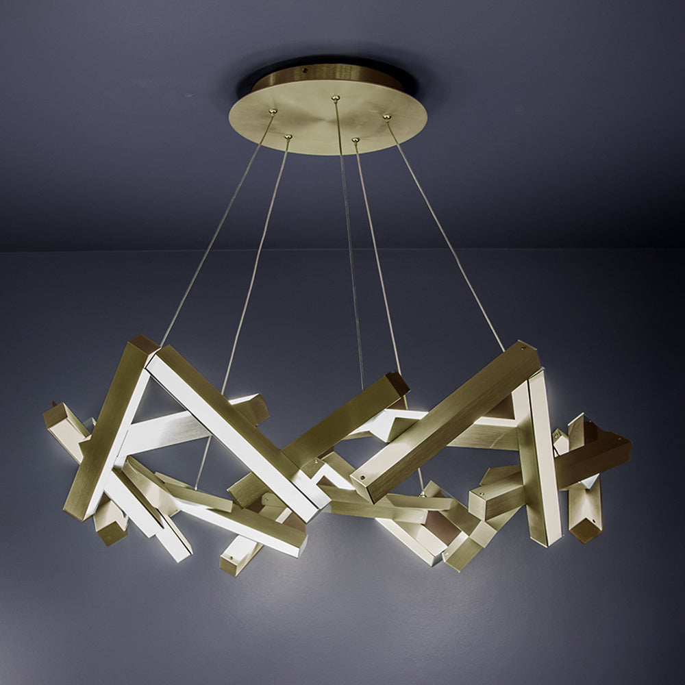 Chaos LED Round Chandelier