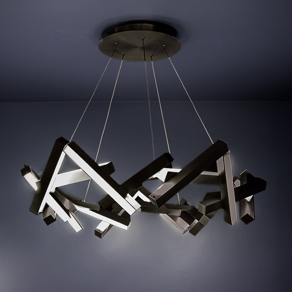 Chaos LED Round Chandelier