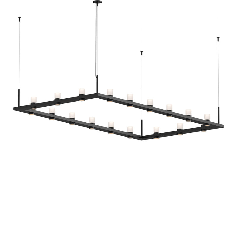 Intervals? Rectangle LED Pendant Light