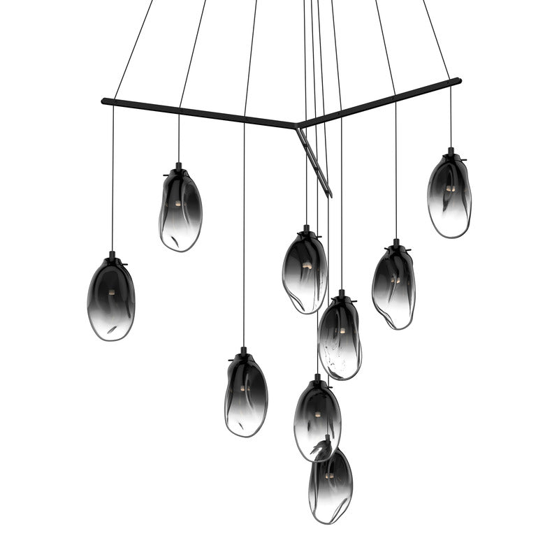 Liquid Large Spreader Multi Light Pendant Light