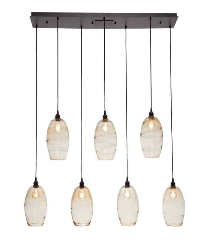 Ellisse Linear Pendant Light