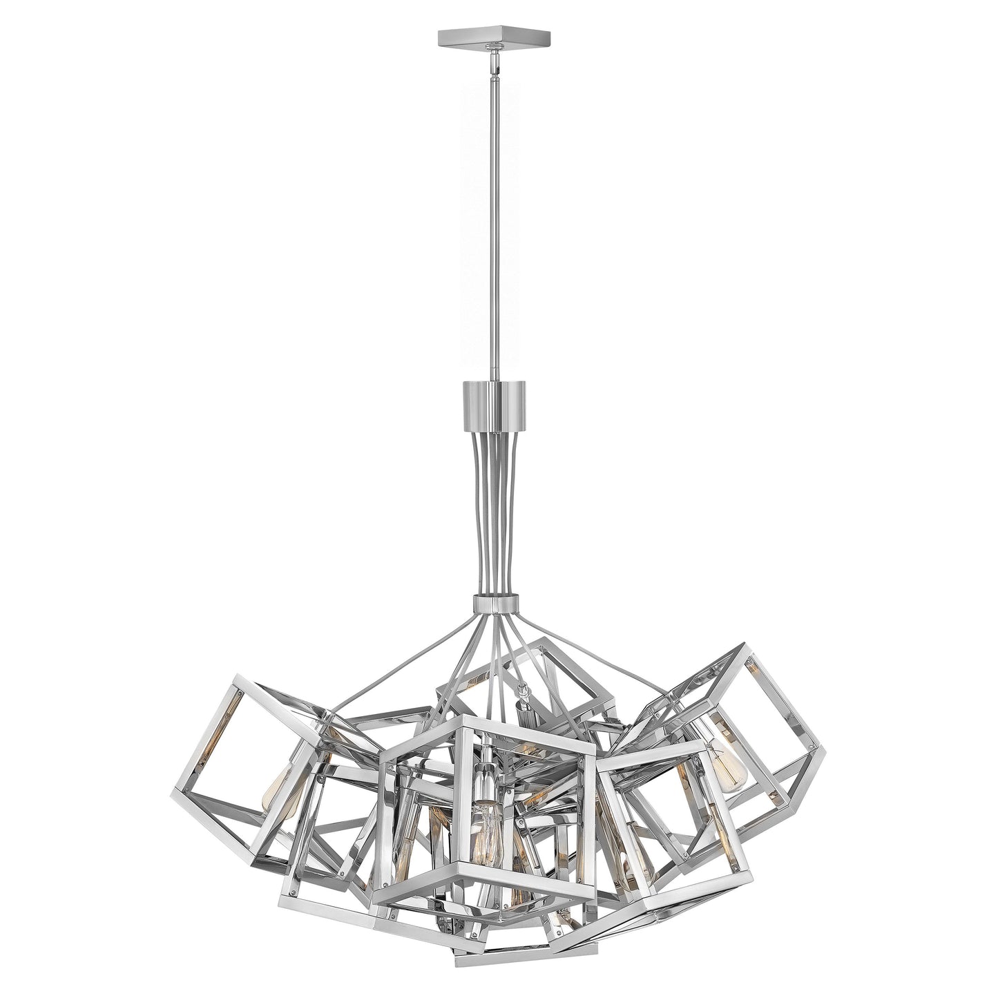 Ensemble Stem Hung Single Tier Chandelier