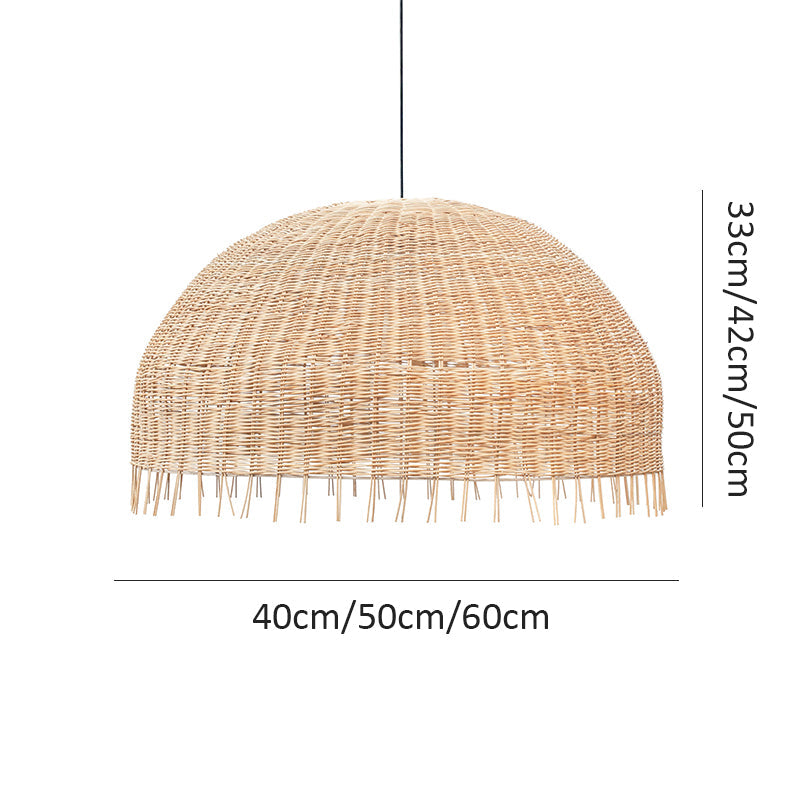 Unique Handmade Pendant Light Rattan Pendant Lampshade