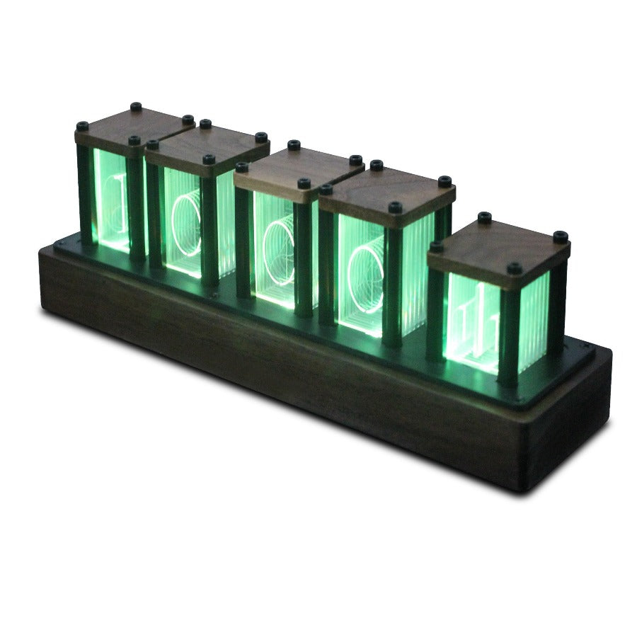 RGB Nixie Tube Clock - Novus Decor Lighting